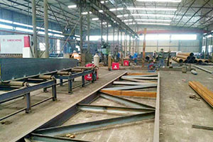 華奧焊機(jī)在沈陽某工地施工中